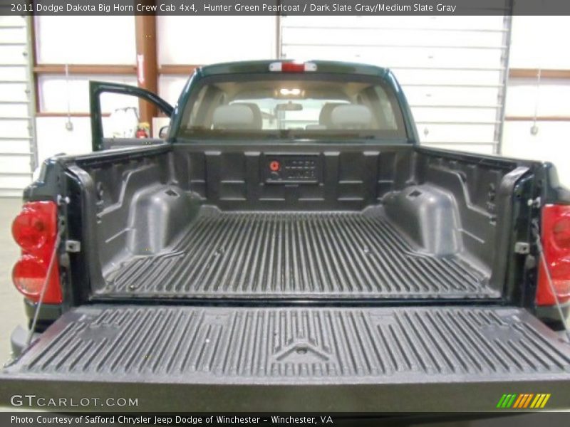 Hunter Green Pearlcoat / Dark Slate Gray/Medium Slate Gray 2011 Dodge Dakota Big Horn Crew Cab 4x4