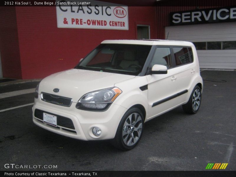 Dune Beige / Sand/Black Leather 2012 Kia Soul !