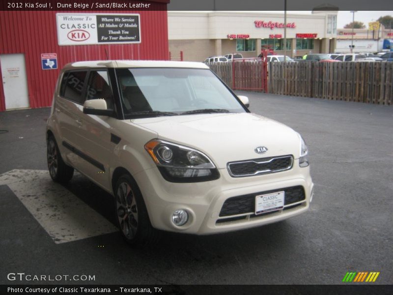 Dune Beige / Sand/Black Leather 2012 Kia Soul !