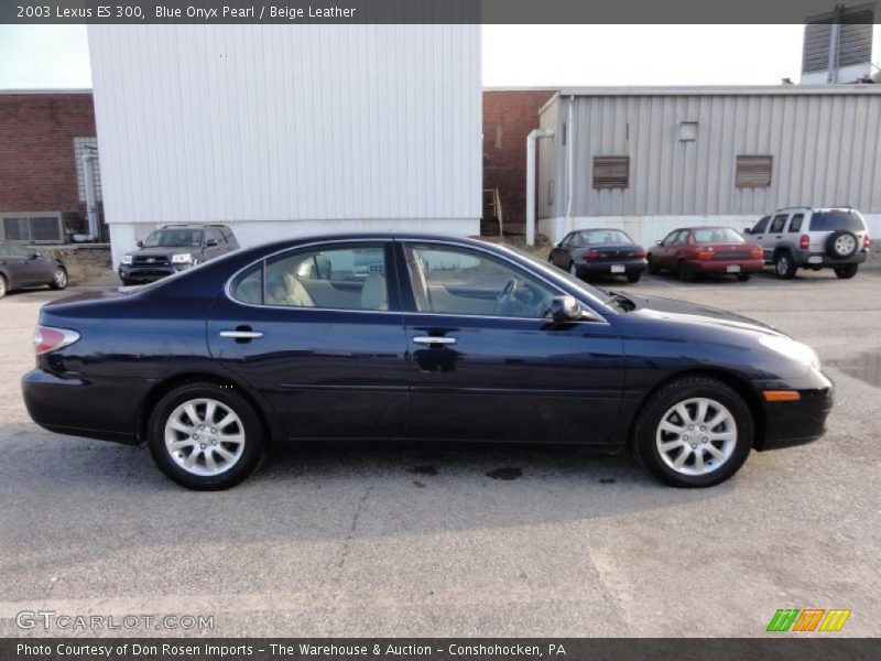 Blue Onyx Pearl / Beige Leather 2003 Lexus ES 300