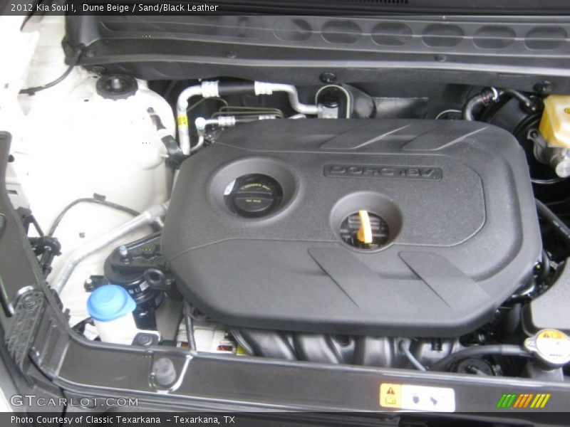  2012 Soul ! Engine - 2.0 Liter DOHC 16-Valve CVVT 4 Cylinder