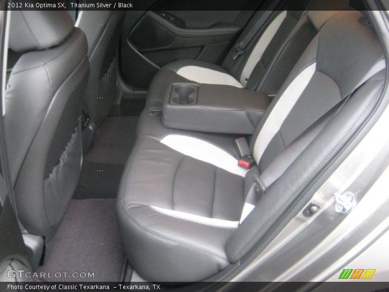 Titanium Silver / Black 2012 Kia Optima SX