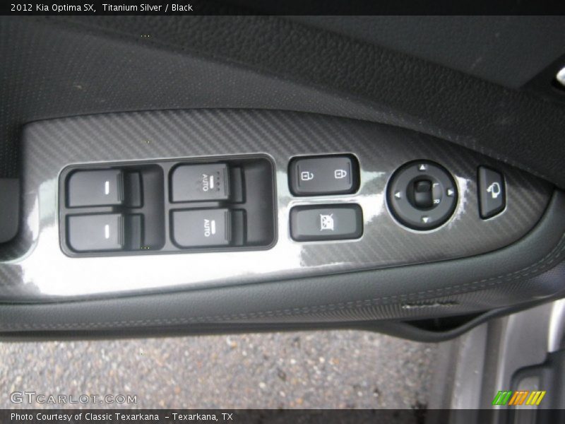 Titanium Silver / Black 2012 Kia Optima SX