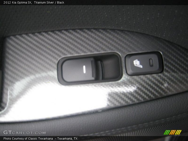 Titanium Silver / Black 2012 Kia Optima SX