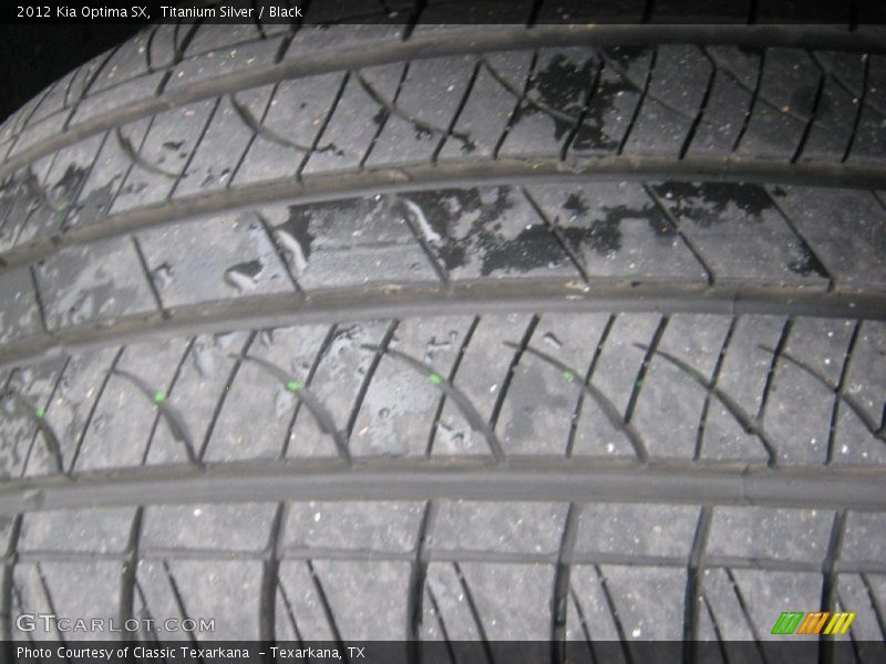 Titanium Silver / Black 2012 Kia Optima SX