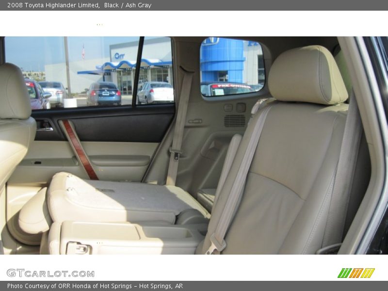 Black / Ash Gray 2008 Toyota Highlander Limited