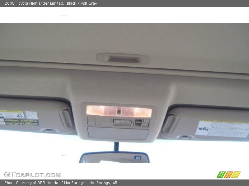 Black / Ash Gray 2008 Toyota Highlander Limited