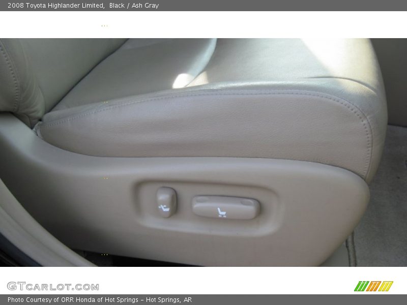 Black / Ash Gray 2008 Toyota Highlander Limited