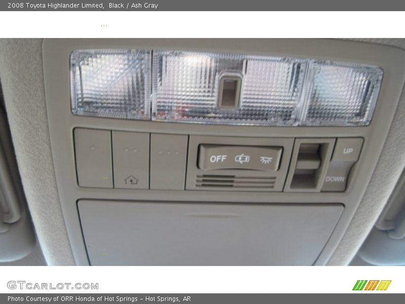 Black / Ash Gray 2008 Toyota Highlander Limited