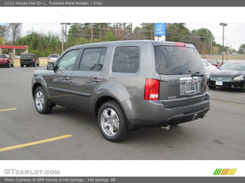 Polished Metal Metallic / Gray 2012 Honda Pilot EX-L