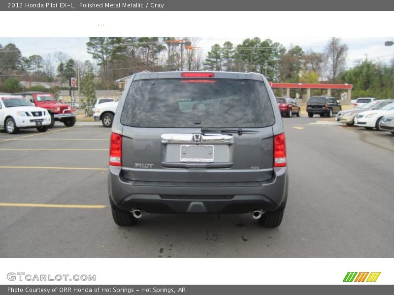 Polished Metal Metallic / Gray 2012 Honda Pilot EX-L