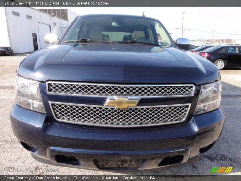Dark Blue Metallic / Ebony 2008 Chevrolet Tahoe LTZ 4x4