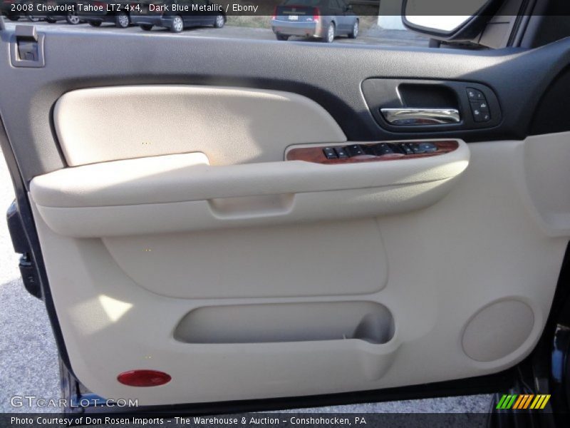 Dark Blue Metallic / Ebony 2008 Chevrolet Tahoe LTZ 4x4