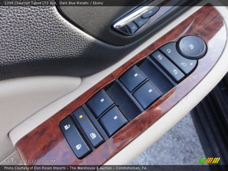 Dark Blue Metallic / Ebony 2008 Chevrolet Tahoe LTZ 4x4