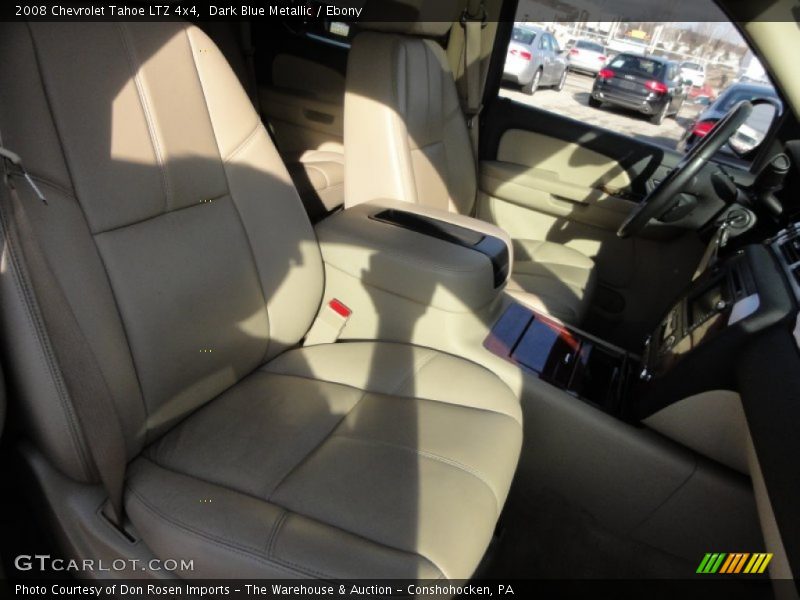 Dark Blue Metallic / Ebony 2008 Chevrolet Tahoe LTZ 4x4