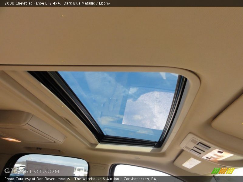 Dark Blue Metallic / Ebony 2008 Chevrolet Tahoe LTZ 4x4