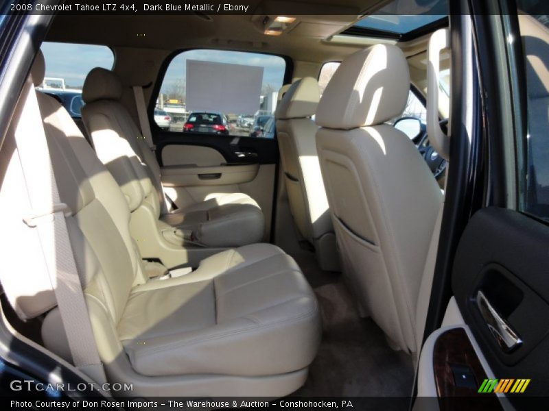 Dark Blue Metallic / Ebony 2008 Chevrolet Tahoe LTZ 4x4