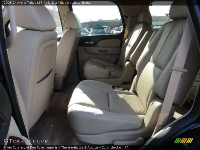 Dark Blue Metallic / Ebony 2008 Chevrolet Tahoe LTZ 4x4