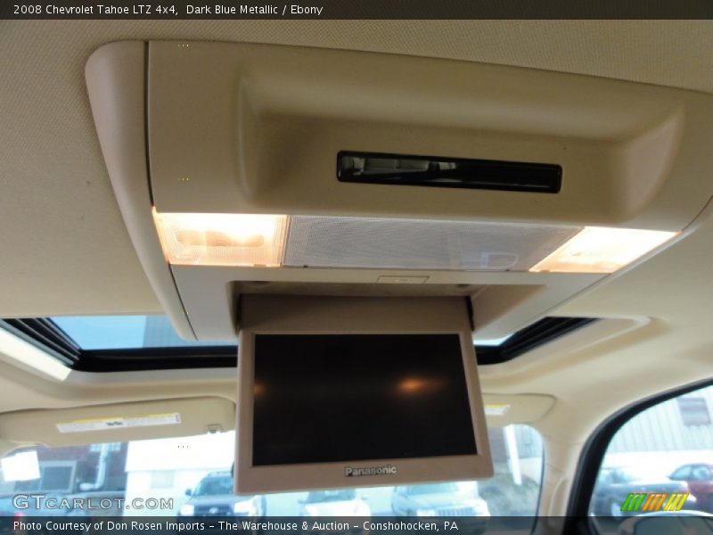 Dark Blue Metallic / Ebony 2008 Chevrolet Tahoe LTZ 4x4