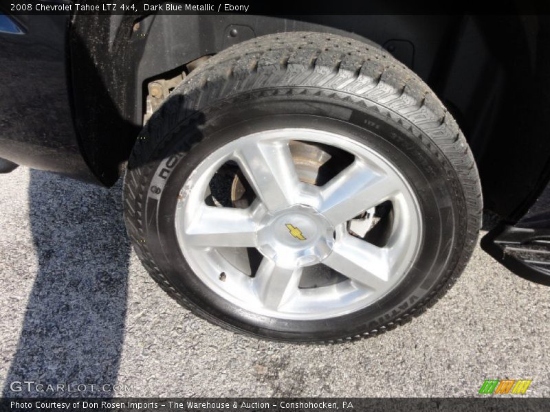 Dark Blue Metallic / Ebony 2008 Chevrolet Tahoe LTZ 4x4