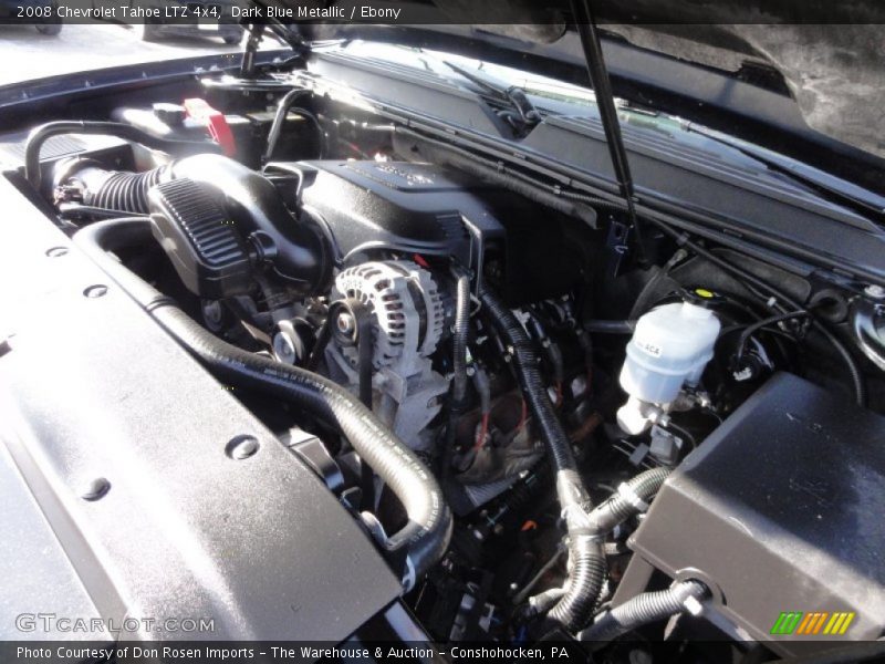 Dark Blue Metallic / Ebony 2008 Chevrolet Tahoe LTZ 4x4