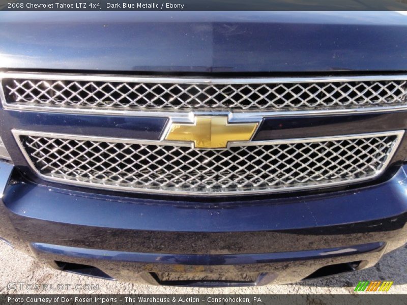 Dark Blue Metallic / Ebony 2008 Chevrolet Tahoe LTZ 4x4
