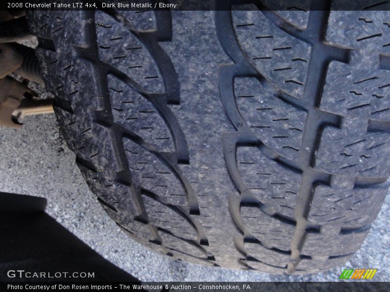 Dark Blue Metallic / Ebony 2008 Chevrolet Tahoe LTZ 4x4
