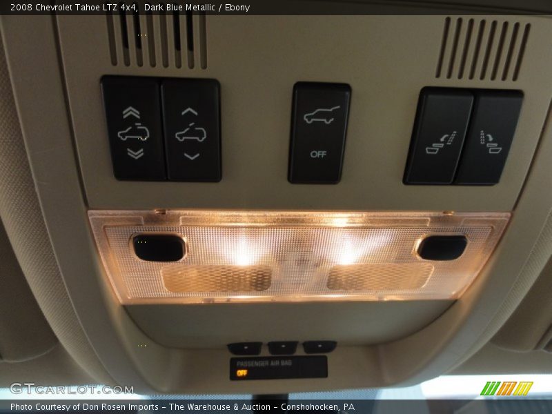 Dark Blue Metallic / Ebony 2008 Chevrolet Tahoe LTZ 4x4