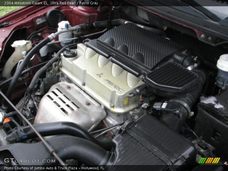Ultra Red Pearl / Petrol Gray 2004 Mitsubishi Galant ES