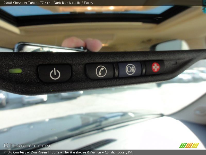 Dark Blue Metallic / Ebony 2008 Chevrolet Tahoe LTZ 4x4