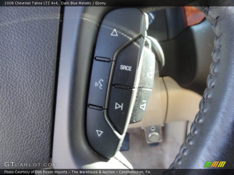 Dark Blue Metallic / Ebony 2008 Chevrolet Tahoe LTZ 4x4