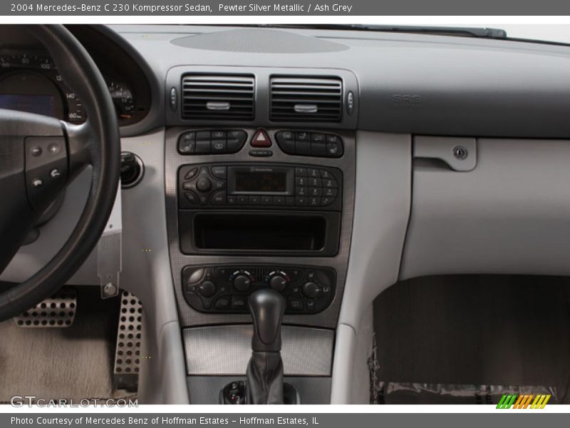 Pewter Silver Metallic / Ash Grey 2004 Mercedes-Benz C 230 Kompressor Sedan