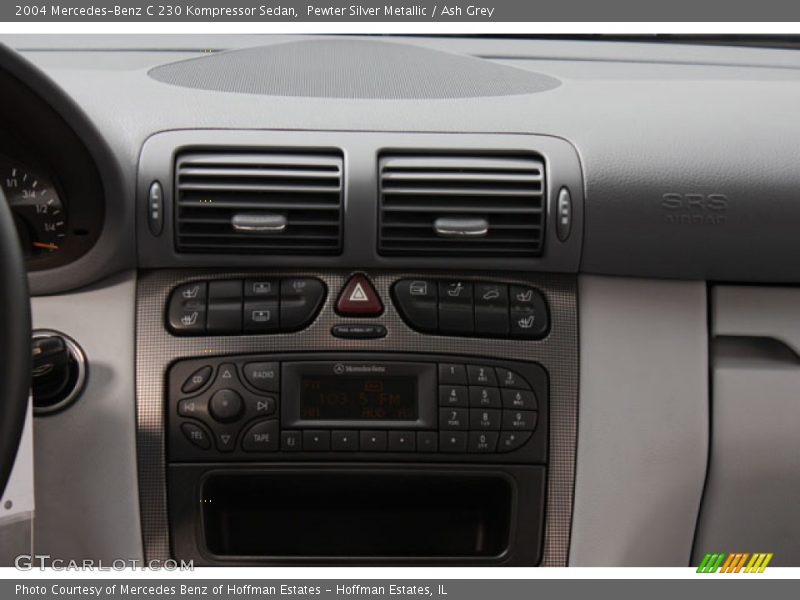 Pewter Silver Metallic / Ash Grey 2004 Mercedes-Benz C 230 Kompressor Sedan