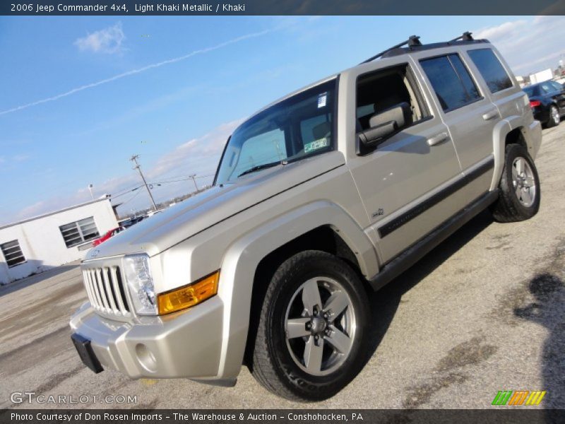 Light Khaki Metallic / Khaki 2006 Jeep Commander 4x4