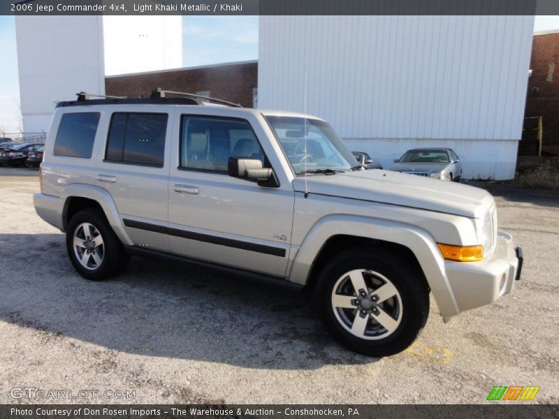 Light Khaki Metallic / Khaki 2006 Jeep Commander 4x4