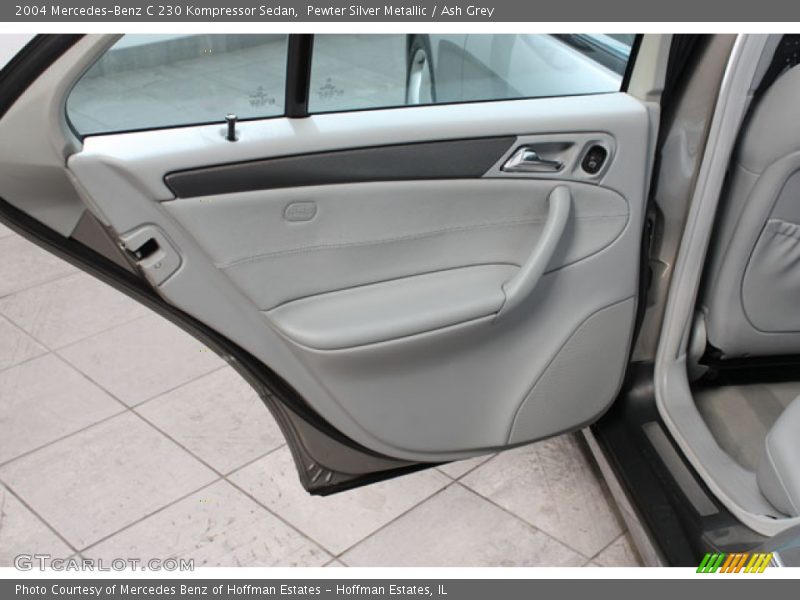 Pewter Silver Metallic / Ash Grey 2004 Mercedes-Benz C 230 Kompressor Sedan