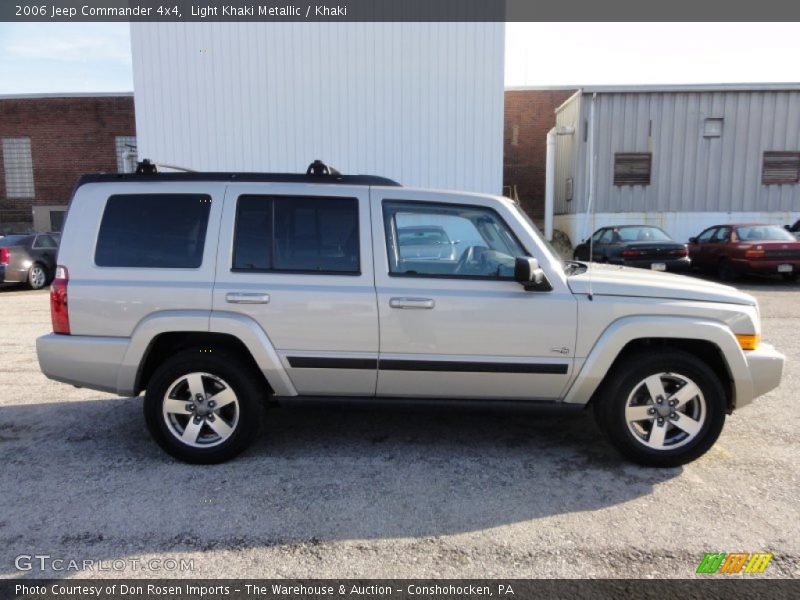 Light Khaki Metallic / Khaki 2006 Jeep Commander 4x4