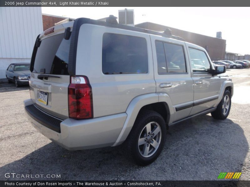 Light Khaki Metallic / Khaki 2006 Jeep Commander 4x4