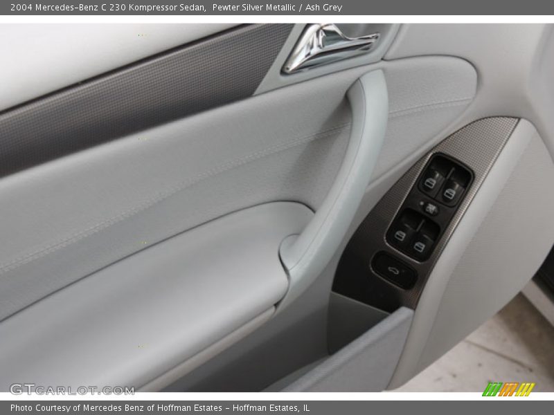 Pewter Silver Metallic / Ash Grey 2004 Mercedes-Benz C 230 Kompressor Sedan