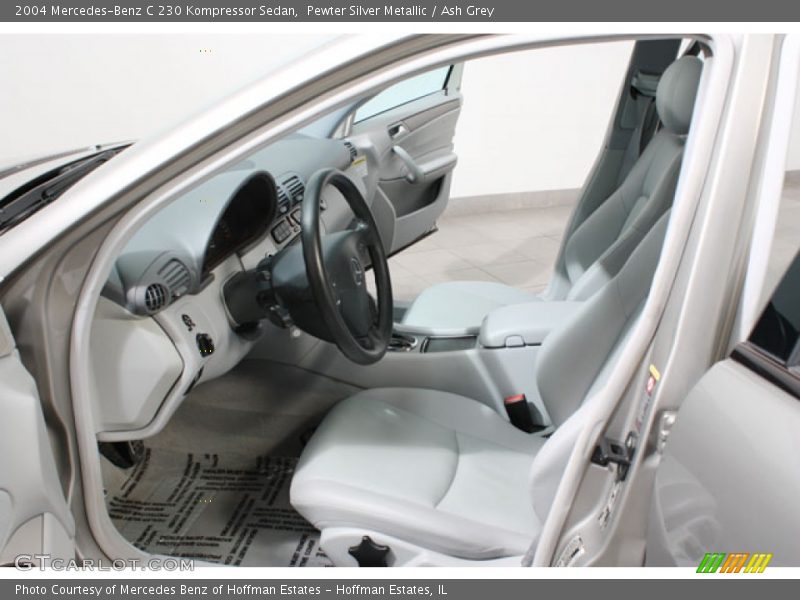 Pewter Silver Metallic / Ash Grey 2004 Mercedes-Benz C 230 Kompressor Sedan