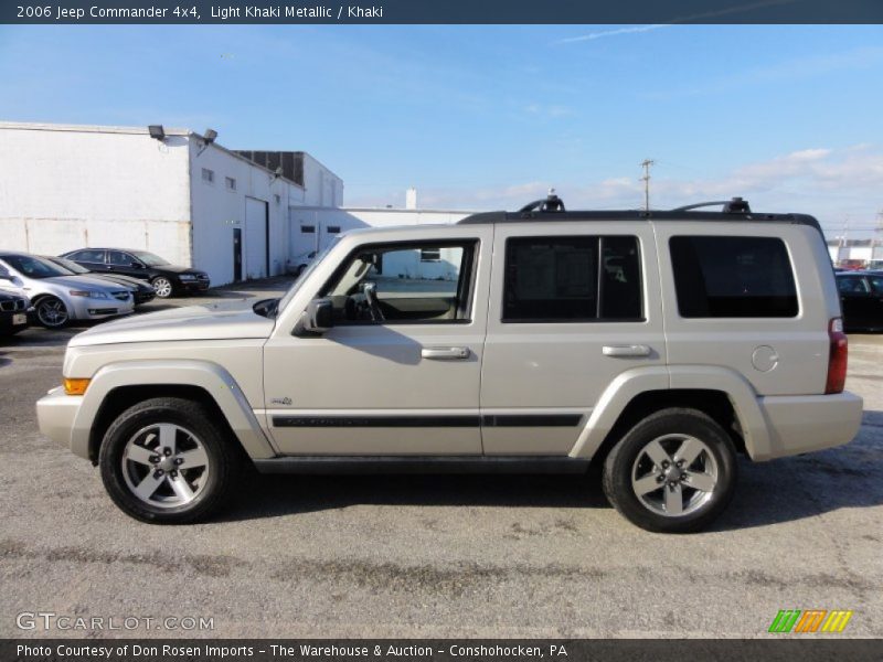 Light Khaki Metallic / Khaki 2006 Jeep Commander 4x4