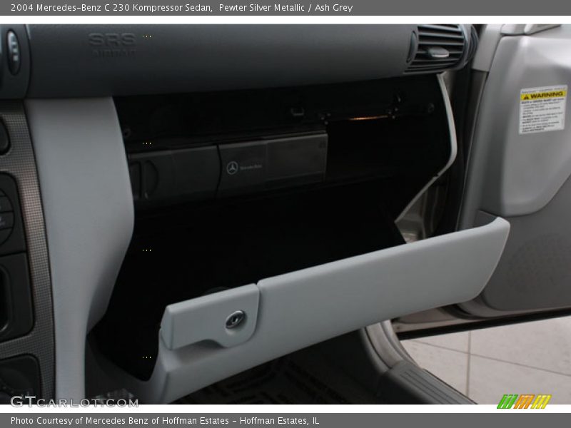 Pewter Silver Metallic / Ash Grey 2004 Mercedes-Benz C 230 Kompressor Sedan