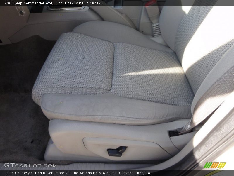 Light Khaki Metallic / Khaki 2006 Jeep Commander 4x4