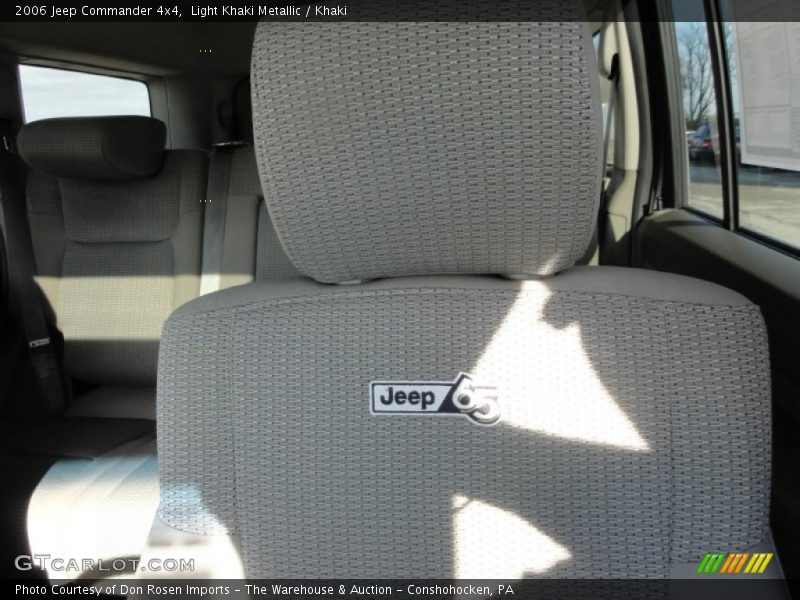 Light Khaki Metallic / Khaki 2006 Jeep Commander 4x4