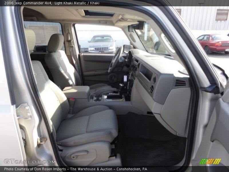 Light Khaki Metallic / Khaki 2006 Jeep Commander 4x4