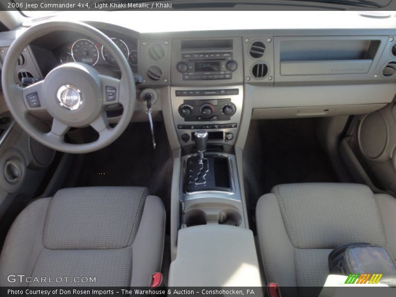 Light Khaki Metallic / Khaki 2006 Jeep Commander 4x4