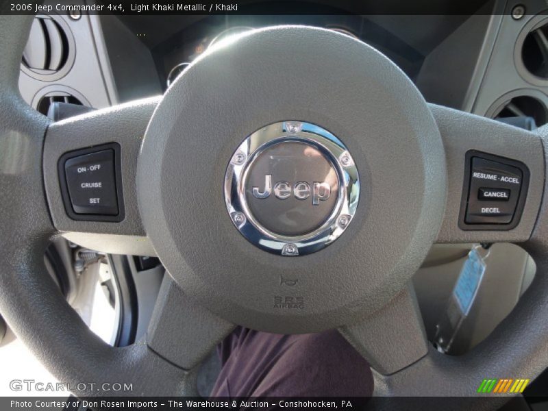 Light Khaki Metallic / Khaki 2006 Jeep Commander 4x4