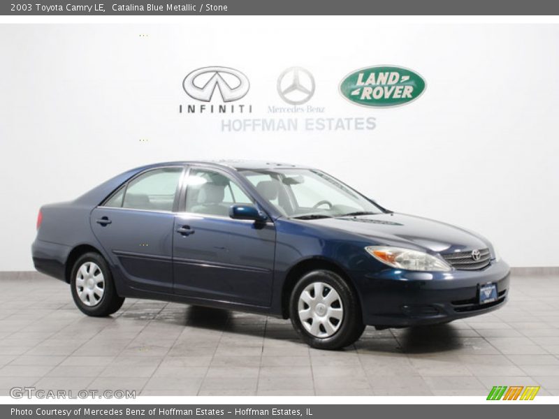 Catalina Blue Metallic / Stone 2003 Toyota Camry LE