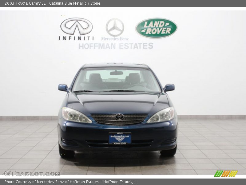 Catalina Blue Metallic / Stone 2003 Toyota Camry LE