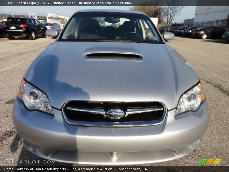 Brilliant Silver Metallic / Off-Black 2006 Subaru Legacy 2.5 GT Limited Sedan